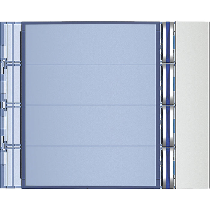 BTicino 352041 - frontale 4 pulsanti allmetal