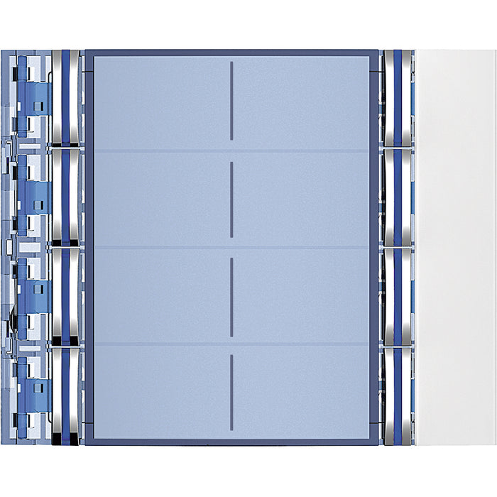 BTicino 352182 - frontale 8 pulsanti doppia fila allwhite