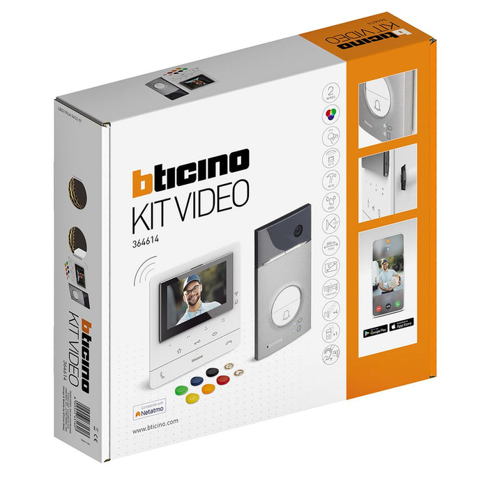BTicino 364614 - Kit video Classe100 X16E mono-fam. + L3000