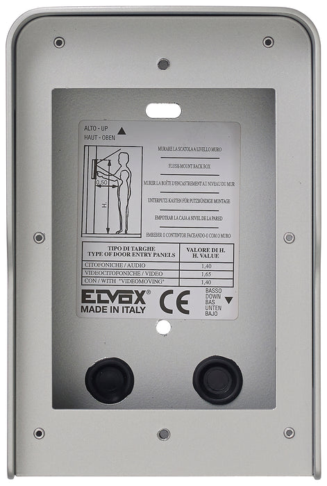 Vimar 41151.01 - Elvox Scatola parete 1M Pixel grigio