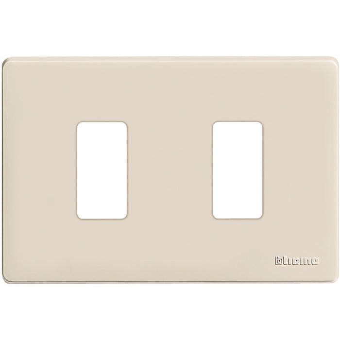 BTicino 503/2/R - magic - placca 2P resina