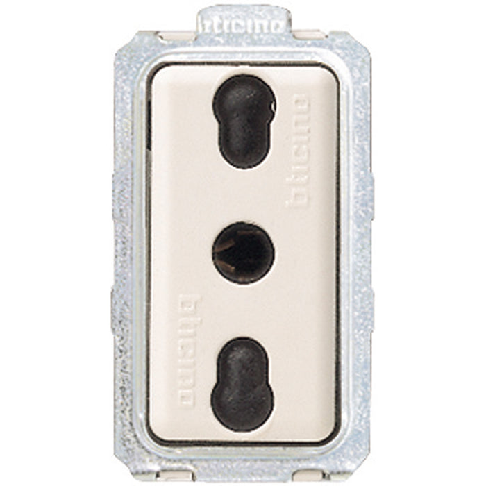 BTicino 5180 - magic - presa bipasso 2P+T 10/16A