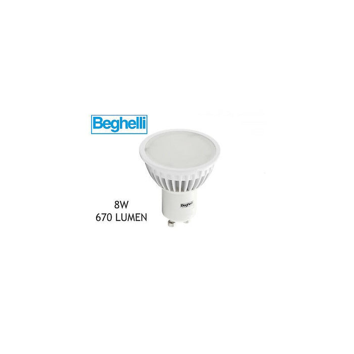Beghelli 56120 - LAMPADA ECO SPOT LED 8W 95 GU10 3000 K