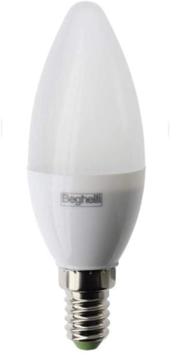 56977 - Lampadina oliva LED 3000K 700lm E14 7W 38x112mm