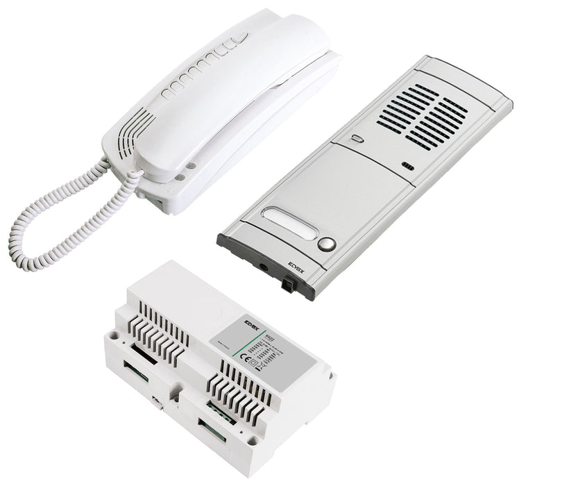 Vimar 6209/K1 - Elvox Kit citof. monofamigliare Due Fili 8000+Petrarca