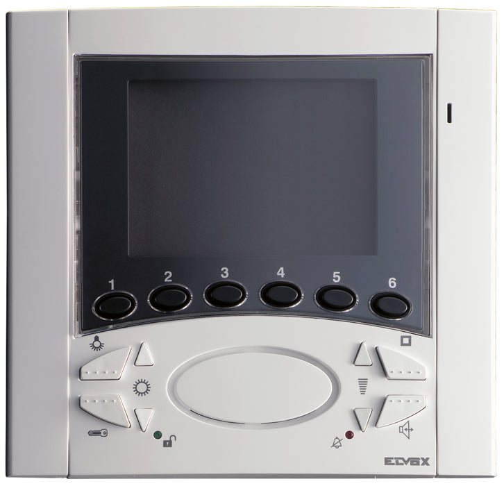 6711 - Elvox Videocitofono DueFiliPlus interc. bianco