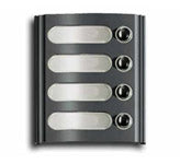 Vimar 8004/35 - Elvox Modulo con 4 tasti grigio sabl