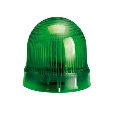 8LB6GLB3 - Modulo luminoso a luce lampeggiante o fissa. 62mm. Attacco ba15d‚ verde‚ 12...48vac/dc 