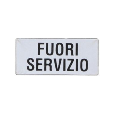 Lovato 8LM2TAI221 - Etichetta con testo per portaetichetta lpx au100‚ fuori servizio