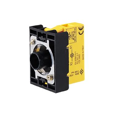 Lovato 8LM2TDL400 - Elemento portalampada con base di fissaggio 22mm serie 8lm‚ alimentazione diretta‚ =415vac/dc