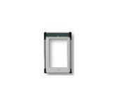 Vimar 9211 - Elvox Cornice per 1 modulo grigio luce