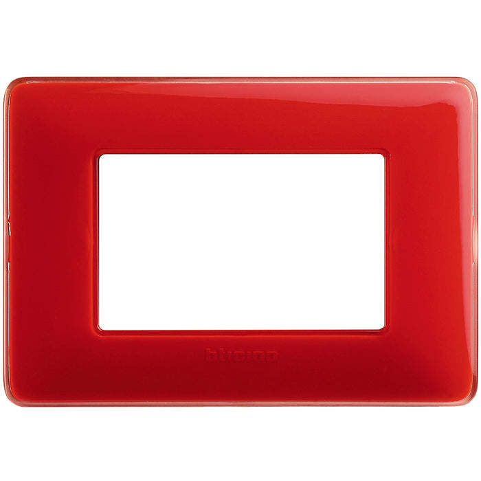BTicino AM4803CRD - matix - placca 3p colors corallo