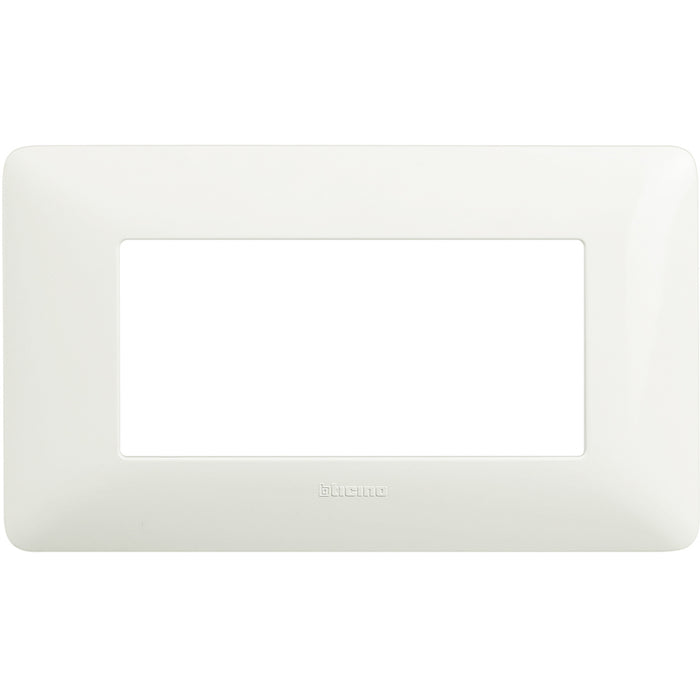 BTicino AM4804BBN - matix - placca 4p bianco
