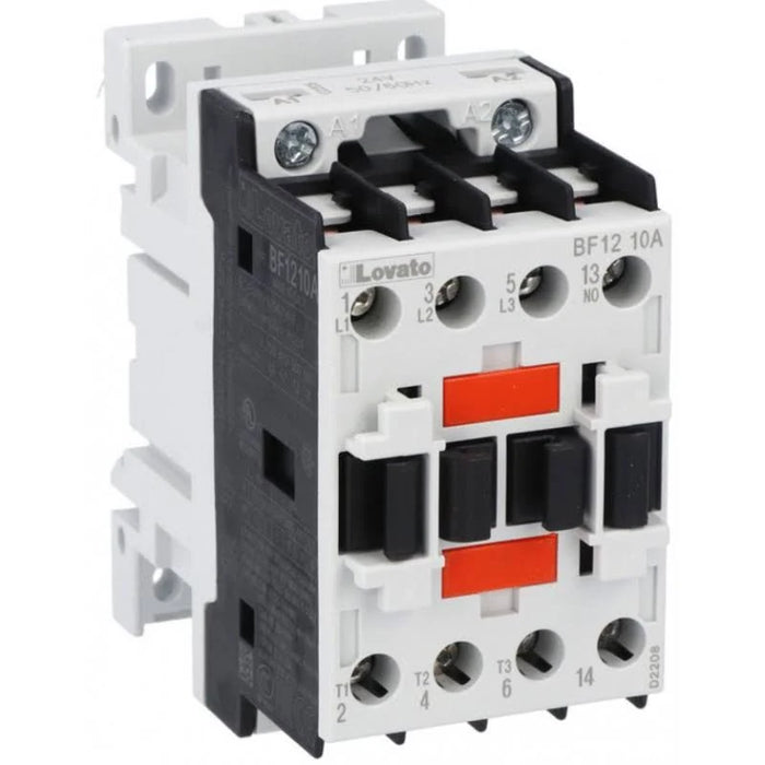 Lovato BF1210A048 - Contattore tripolare‚ corrente di impiego ie (ac3) = 12a‚ bobina in ac 50/60hz‚ 48vac‚ 1na ausiliari