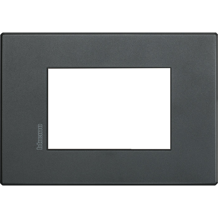BTicino HW4803XN - Axolute Air-placca 3m antracite eclipse