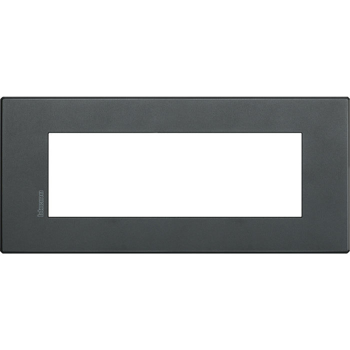 BTicino HW4806XN - Axolute Air-placca 6m antracite eclipse