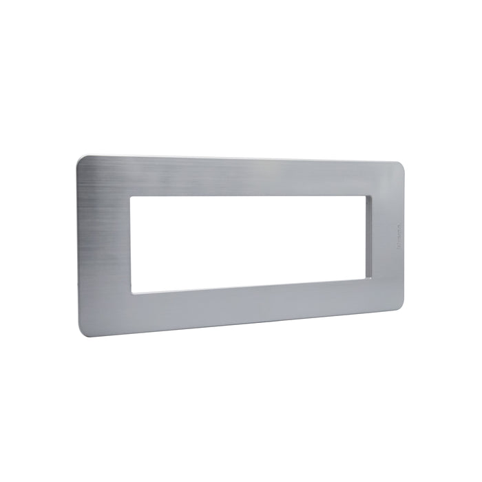 BTicino JA4807EA - MatixGO - placca 7P aluminum