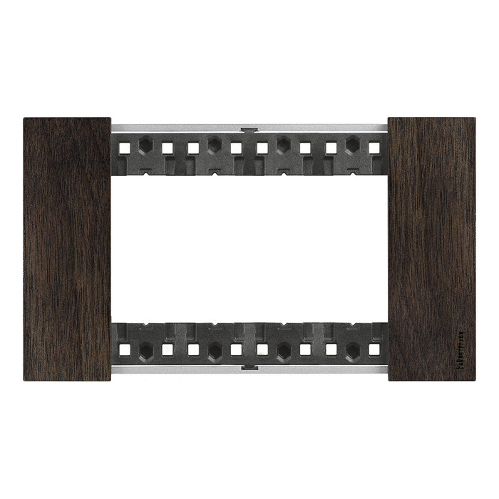 BTicino KA4804LG - L.NOW- Placca 4P NOCE
