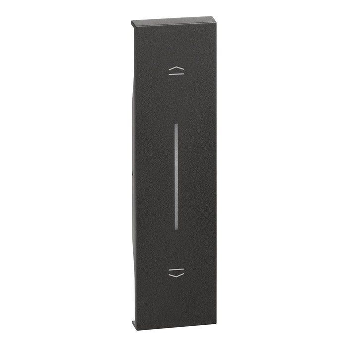 BTicino KG05 - L.NOW - cover comando tapparelle 1M nera