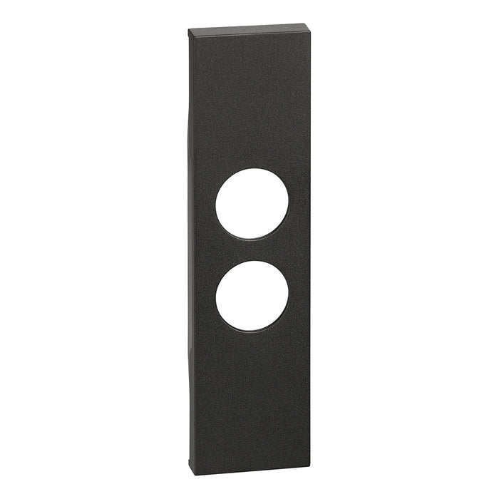 BTicino KG09 - L.NOW - cover presa TV-SAT 1M nera
