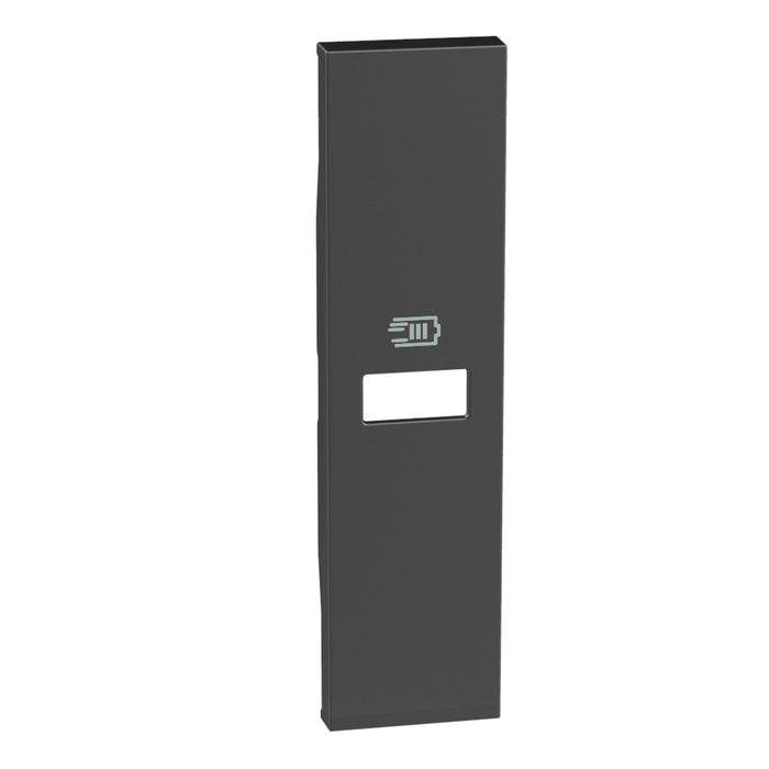 BTicino KG11C - L.NOW - cover caricatore 1USB 1M nera