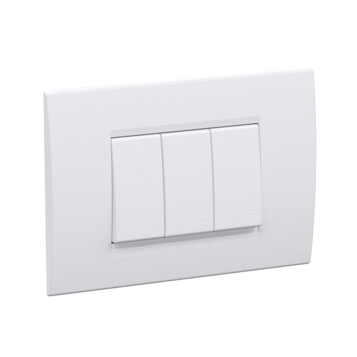 BTicino N4001N - LL - interruttore 1P 16A 1m bianco
