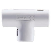 Gewiss DX40225 - GIUNTO A T ISPEZIONABILE RK - IP40 - DIAMETRO 25MM - GRIGIO RAL7035