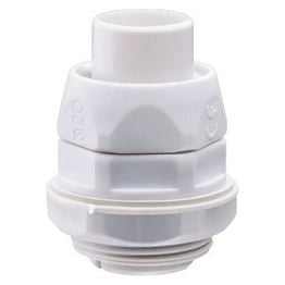 Gewiss DX54232 - RACCORDO GIREVOLE DIRITTO CON PASSO GAS - RDG - IP54 - DIAMETRO GUAINA 32MM - GRIGIO RAL7035