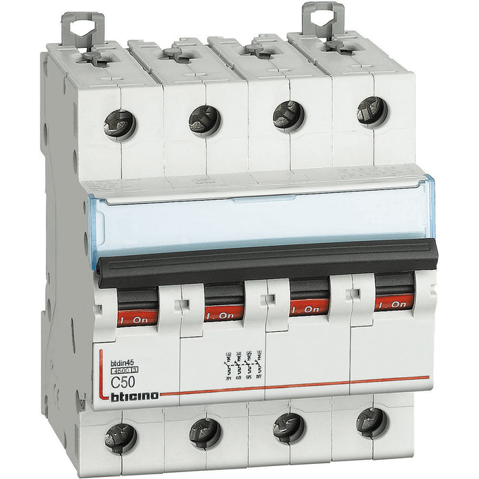 BTicino FA84C50 - btdin45 - magnetot 4P curva C 50A 4‚5kA