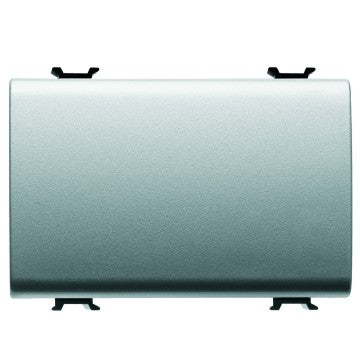 Gewiss GW14041 - INTERRUTTORE UNIPOLARE 250V ac - 16AX - NEUTRO - 3 MODULI - TITANIO - CHORUS