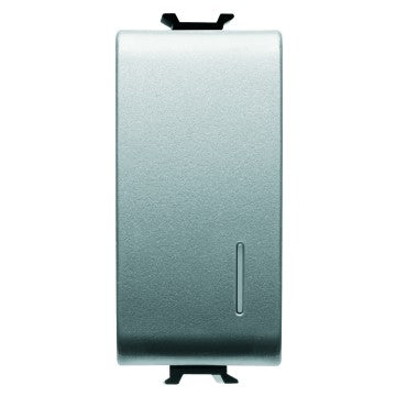 Gewiss GW14052 - DEVIATORE UNIPOLARE 250V ac - 16AX ILLUMINABILE - CON DIFFUSORE - 1 MODULO - TITANIO - CHORUS