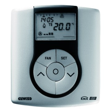 Gewiss GW14763 - TERMOSTATO EASY - DA PARETE - TITANIO - CHORUS