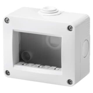 Gewiss GW16503 - CONTENITORE AUTOPORTANTE VUOTO - PROTETTO IP40 3 POSTI - GRIGIO RAL 7035 - CHORUS