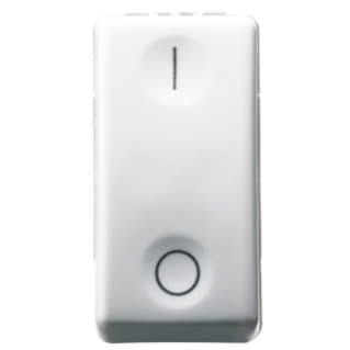 Gewiss GW20503 - Interruttore bipolare 0/I 1M 250V 16AX bianco - serie System