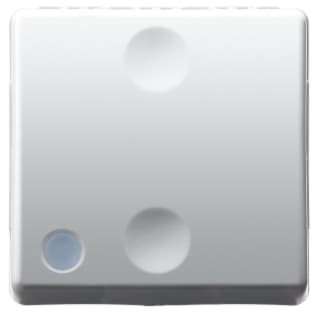 Gewiss GW20589 - DEVIATORE UNIPOLARE 250V ac - 16AX ILLUMINABILE - 2 MODULI- SYSTEM WHITE