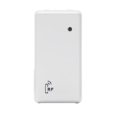 Gewiss GW20966 - MODULO INGRESSO A RADIOFREQUENZA 230V ac - 2 CANALI - 1 MODULO - BIANCO- SYSTEM WHITE