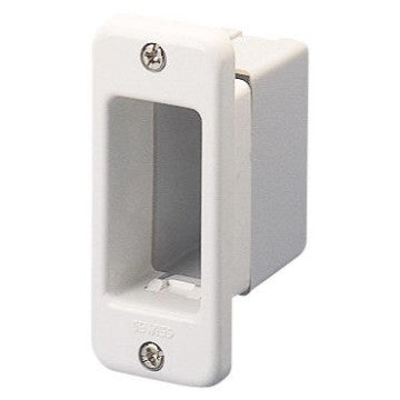 Gewiss GW24022 - PLACCA PER PROFILATI - AUTOPORTANTE - 4 POSTI (2+2 SOVRAPPOSTI) - BIANCO NUVOLA - SYSTEM