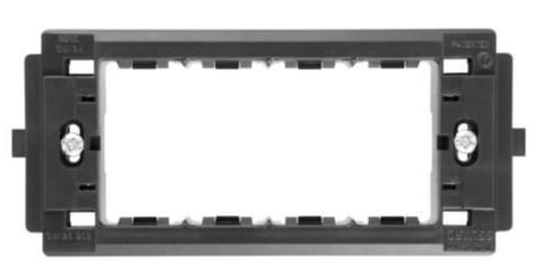 Gewiss GW24202 - SUPPORTO - 4 POSTI - PLACCHE TOP SYSTEM / VIRNA / CLASSIC - SYSTEM