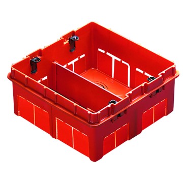 Gewiss GW24239 - SCATOLA AD ALTA CAPIENZA PER SERIE CIVILI MODULARI - BIG BOX - HALOGEN FREE - 18 POSTI (6+6+6) - 186X190X65