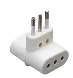 Gewiss GW28402 - ADATTATORE MUL.2P+T 10A 2U.10A NER