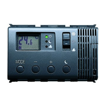Gewiss GW30702 - TERMOSTATO ELETTRONICO ESTATE/INVERNO - 230V 50/60HZ - 3 MODULI - PLAYBUS