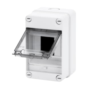 Gewiss GW40001 - CENTRALINO - PARETI CON CENTRINI DI FORATURA - PREDISPOSTO PER ALLOGGIAMENTO MORSETTIERE - 4M IP55