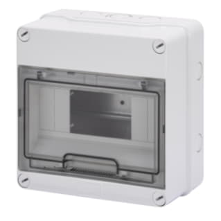 Gewiss GW40003 - CENTRALINO - PARETI CON CENTRINI DI FORATURA - PREDISPOSTO PER ALLOGGIAMENTO MORSETTIERE - 8M IP55