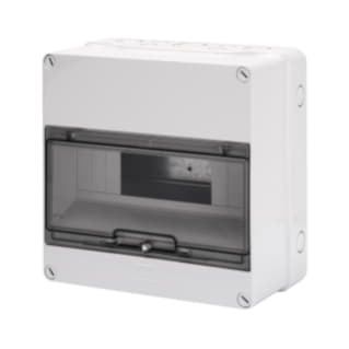 Gewiss GW40005 - CENTRALINO - PARETI CON CENTRINI DI FORATURA - PREDISPOSTO PER ALLOGGIAMENTO MORSETTIERE - 12M IP55