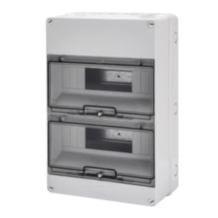 Gewiss GW40007 - CENTRALINO - PARETI CON CENTRINI DI FORATURA - PREDISPOSTO PER ALLOGGIAMENTO MORSETTIERE - (12X2) 24M IP55