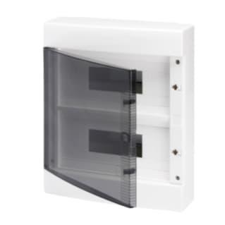 Gewiss GW40047 - CENTRALINO DA ARREDO CON PARETI LISCE - PREDISPOSTO PER ALLOGGIAMENTO MORSETTIERE - (12X2) 24M IP40