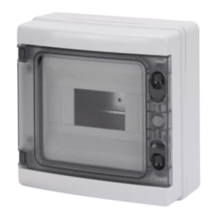 Gewiss GW40102 - CENTRALINO CON PARETI LISCE - PREDISPOSTO PER ALLOGGIAMENTO MORSETTIERE - 8M IP65