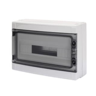 Gewiss GW40106 - CENTRALINO CON PARETI LISCE - PREDISPOSTO PER ALLOGGIAMENTO MORSETTIERE - 18M IP65