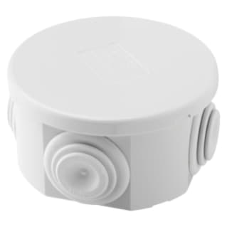 Gewiss GW44001 - CASSETTA DI DERIVAZIONE CON COPERCHIO BASSO A PRESSIONE - IP44 -DIMENSIONI INTERNE 65X35 - PARETI CON PASSACAVI - GRIGIO RAL 7035
