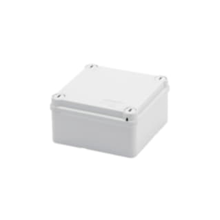 Gewiss GW44234 - CASSETTA DI DERIVAZIONE CON COPERCHIO BASSO E VITI A 1/4 DI GIRO - IP55 - DIMENSIONI INTERNE 100X100X50 - PARETI LISCE - GRIGIO RAL 7035